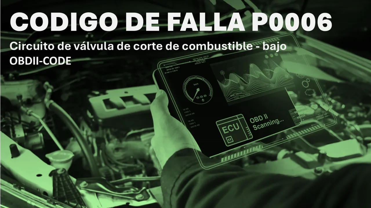 P0006 posibles causas y soluciones P0006 posibles causas y soluciones