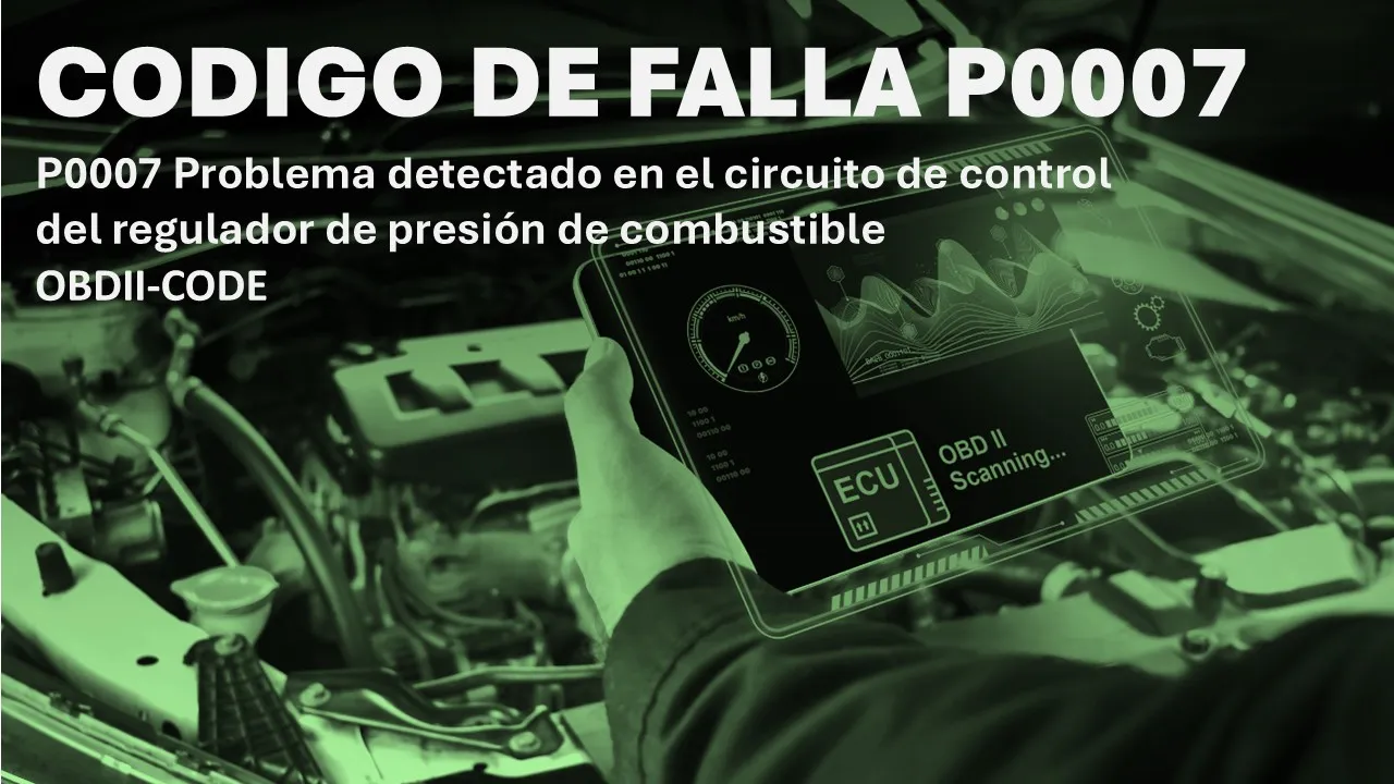 Solución al código de falla P0007 Solución al código de falla P0007